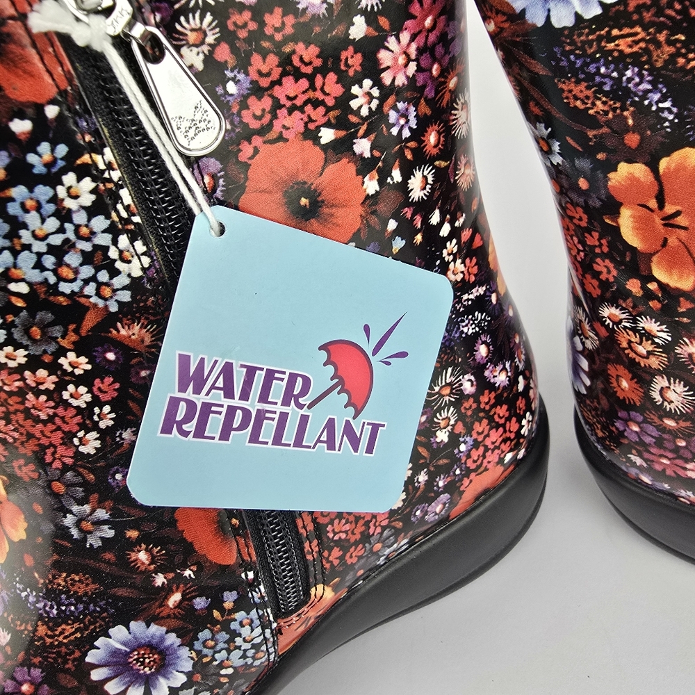 Alegria Floral Rain Boots Size 37 RAI - Picture 14 of 16